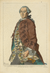 Jean Sigismond Pfinzing, conseiller d'etat de l'imperatrice d'Allemagne. 1763. D'ap[rès] une gravure de Wirsing.