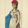 Liberte costume revolutionnaire. Paris. 1793-4. Estampe du temps, de la collec[tion] de l'auteur.