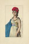 Liberte costume revolutionnaire. Paris. 1793-4. Estampe du temps, de la collec[tion] de l'auteur.