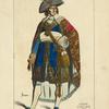 Grand costume des membres du directoire exéc[utif] 1795-1799. (Estampe du temps.)