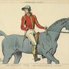 Un jockey. 1796. (Oeuvre de Carle Vernet.) XVIIIe siècle, costumes civils, hommes, Angleterre.