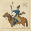 Cosaque Baskir. 1813-14. Dessin de Schadow, a la Bibl[iothèque] Impériale.