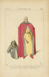 Jean Zamoyski, grand chancellier 1590. (Schrenck, augustissimorum imperatorum etc.) XVI siècle, costumes nationaux, hommes, Pologne.