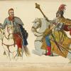 Michel Apafy 1er, prince de Transylvanie, comte des Szekles. Pierre comte de Zriny, magnat Hongrois, surnomme, Pieu de Fer. 1665-75. D'ap[rès] gravures de Sandrart.