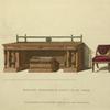Mahogany sideboard and dining-room chair.