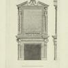 Mantel with mirror