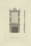 Mantel with mirror