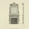 Mantel with mirror