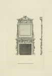 Mantel with mirror