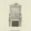 Mantel with mirror