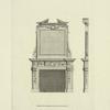 Mantel with mirror
