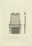 Mantel with mirror