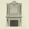Mantel with mirror