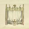 Drawing room window curtain & work table