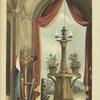 Cloak stand & flower stand