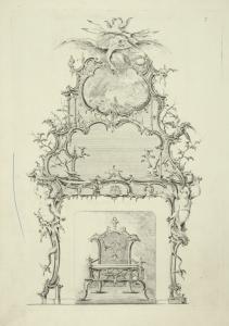 Chippendale's ornaments, and interior decorations, 