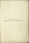 The book of decorative furniture