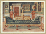 Mahogany and gilt Georgian suite in the gallery and green drawing-room of Longford Castle. By permission of the Earl of Radnor, ca. 1730