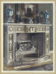 Wedgwood-Flaxman chimneypiece. Property of W. H. Lever, Esq., M. P., ca. 1790.
