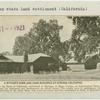 A settler's home and farm building at Durham, California