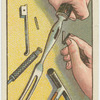 Repairing fork guard.