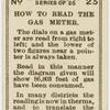 How to read the gas meter.