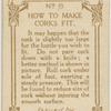 How to make corks fit.