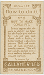 How to make corks fit.