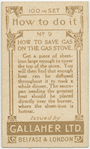 How to save gas on the gas stove.