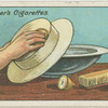 How to clean a white straw hat.