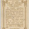How to prevent lamp glass cracking.