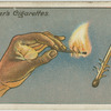 How to light a match in the wind.