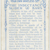 Inductance sliders and bars.