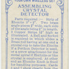 Assembling crystal detector.