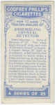 Assembling crystal detector.