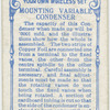 Mounting variable condenser.