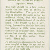Arthur G. Havers: stance for driver or brassie against wind.