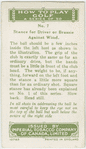 Arthur G. Havers: stance for driver or brassie against wind.