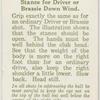 Arthur G. Havers: stance for driver or brassie down wind.