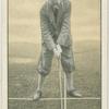 Arthur G. Havers: stance for full shot with driving iron.