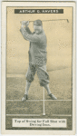 Arthur G. Havers: top of swing for full shot with driving iron.