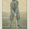 Arthur G. Havers: stance for iron shot.