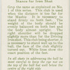 Arthur G. Havers: stance for iron shot.