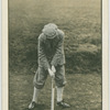 Arthur G. Havers: mashie shot. Stance.
