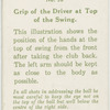 Abe Mitchell: grip of the driver at top of the swing.