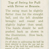 Arthur G. Havers: top of swing for pull with driver or brassie.