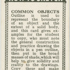 Common objects.