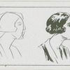 Girl's head (profile).