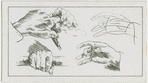 Sketches of hands.