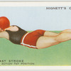 The breast stroke; leg action, first position.